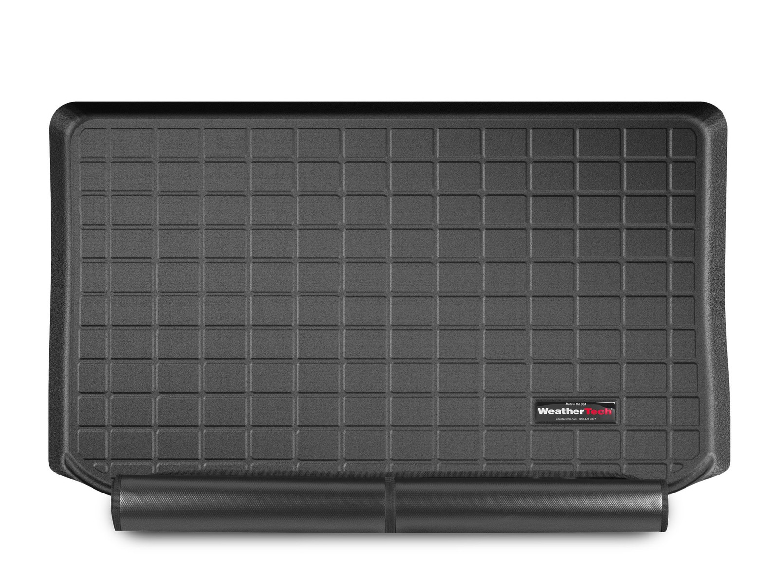 WeatherTech Black Cargo Trunk Liner with Bumper Protector for Fiat 500L/500L