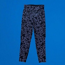 SWEATY BETTY Zero Gravity Blue Triangle Print 7/8 Length Leggings Size XS NEW