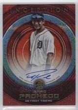 2022 Bowman Inception Prospect Auto Red Foil /5 Izaac Pacheco #PA-IP Auto 1ob0