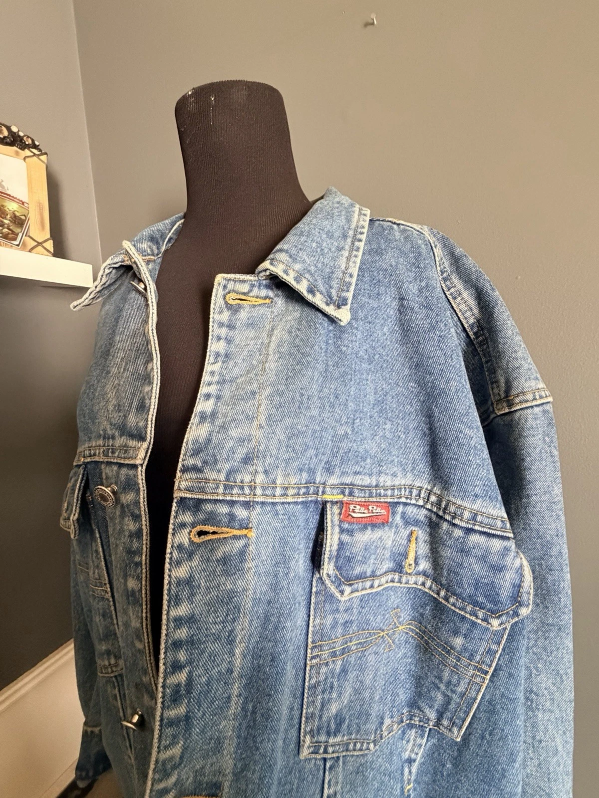 Pelle Pelle Denim Jacket - product detail image 2