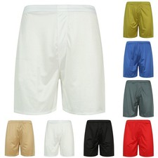 Mens Silk Boxer Shorts Shiny Glossy Oil Comfort Lounge Underwear Pajama