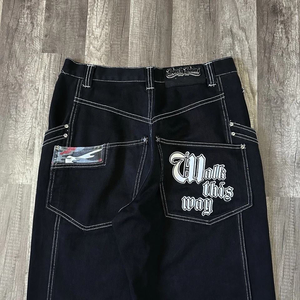 Vintage Y2K Grail Karl Kani Baggy Jeans Jnco Style - Image 2 of 4