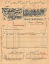 1920 SUPERIOR BUTTER D ISIGNY BRETEL FRERES A VALOGNES