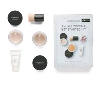 bareMinerals LIGHT 08 I Am An Original Get Started Kit Set FOUNDATION VEIL PRIME