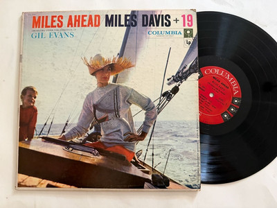 Miles Davis LP ''Miles Ahead'' Columbia CL 1041 ~ 6 ''Eye'' Label ~ Mono ~ VG