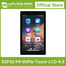 Waveshare ESP32-P4-WIFI6 4.3inch Development Board, 480  800, 5-Point Touch