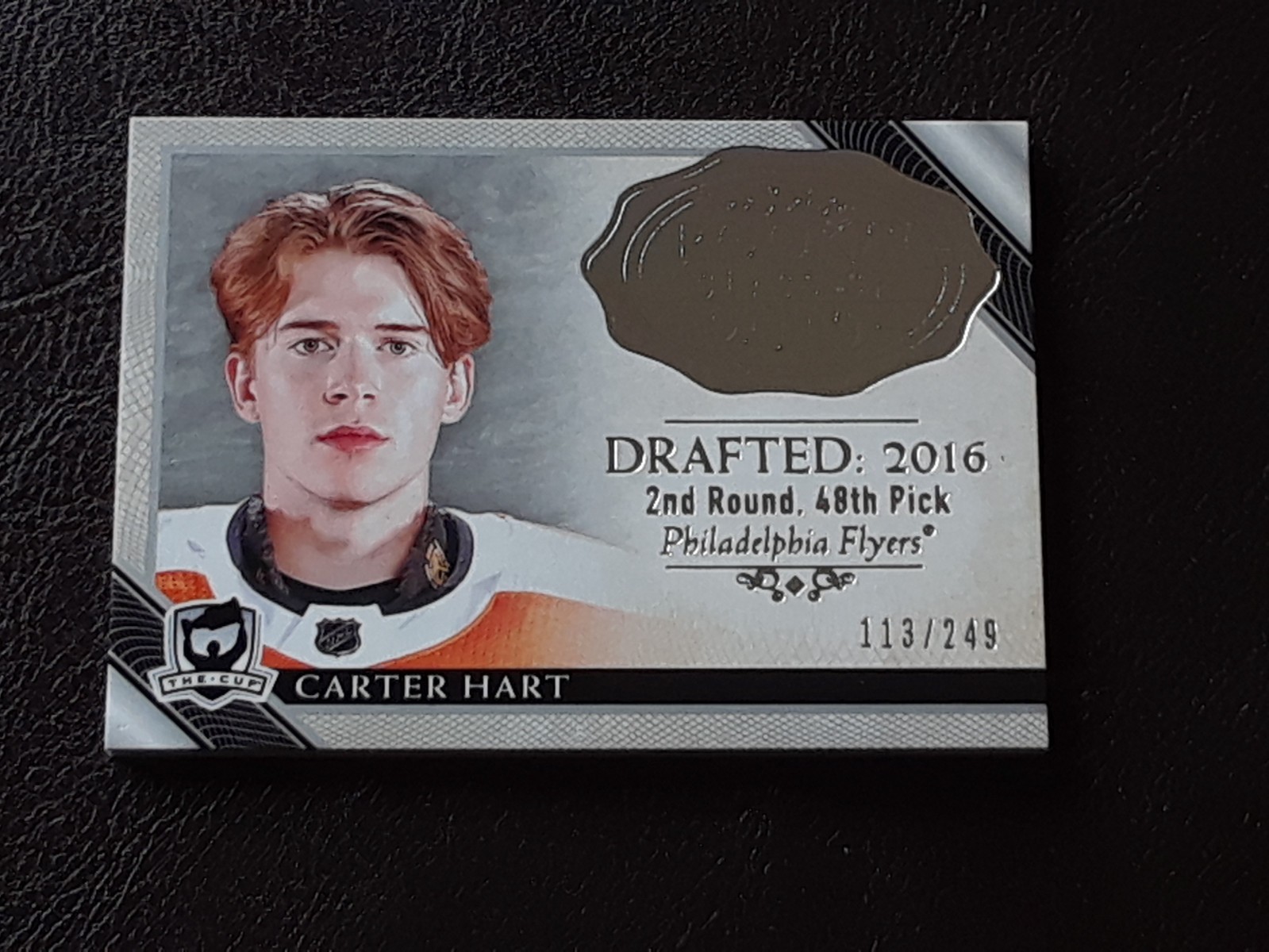 Carter Hart #2019-CH Hockey Cards 2018 Upper Deck the Cup Rookie Class of 2019 trading card — raw and PSA graded price guide
