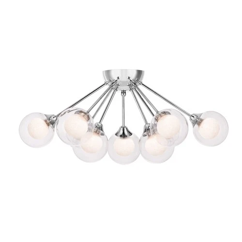 Quoizel Spellbound 9-Light 23" Ceiling Light in Polished Chrome - Picture 1 of 6