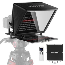 NEEWER Teleprompter X14 with RT-110 Remote for iPad Android Tablet, Smartphone