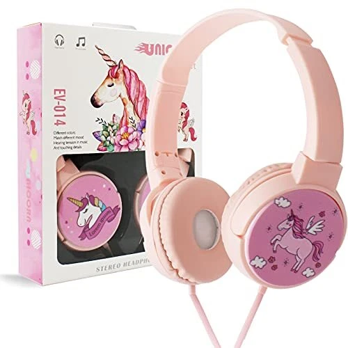 Unicorn headphones with microphone hot sale