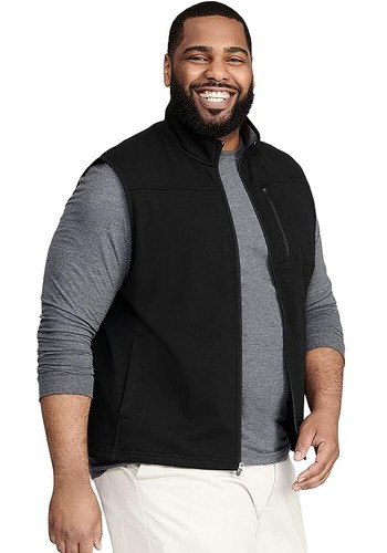 Izod ~ Gilet Advantage Performance da uomo alto e alto in pile $80 Nuovo con etichette - Foto 5 di 6