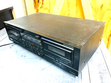 Onkyo TA-RW400 Stereo Double Cassette Tape Deck - For Parts or Repair Only