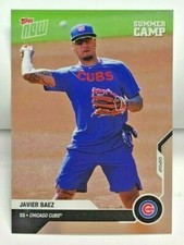 Javier Baez 2020 Topps Now Summer Camp Edition Wave 3 #OD-502 - CUBS - SP /1763