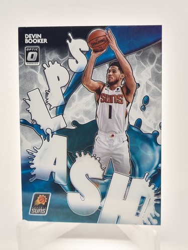 Devin Booker 2020-21 Panini Donruss Optic Splash #12 Phoenix Suns