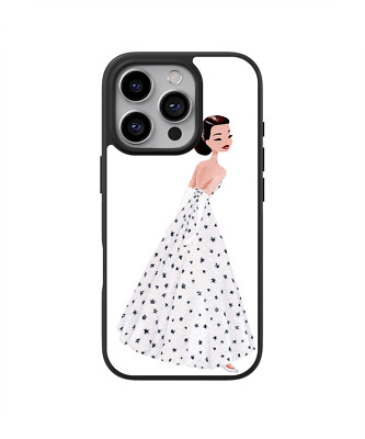 Sunny-Case 2D Case Handyhülle für iphone 7 PLUS Audrey weisses Kleid Nr.828 Ho