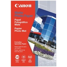Canon 7981A014AA Matte Photo Paper 4" x 6"; 120 pk 