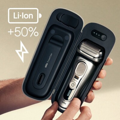 Braun Power Case Portable Wireless Charger for series 9 & series 8