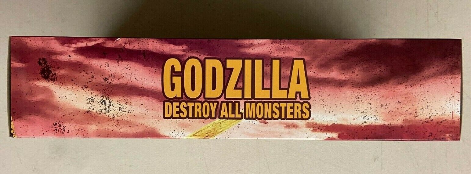 Mezco Godzilla: Destroy All Monsters (1968) - Conjunto redondo com 2 caixas  : : Brinquedos e Jogos