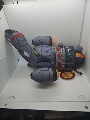 NWT Firefly Serenity QMX Ship Plush 18  Toy Quantum Mechanix 2 Attached Shuttle