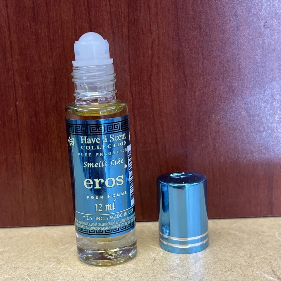 SMELL LIKE VERSACE EROS ROLL ON OIL 12ML para homens - Imagem 2 de 2
