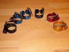 Tune Würger Sattelschnellspanner seat post clamp 30,0 31,8 34,0 34,9 38,0 Titan