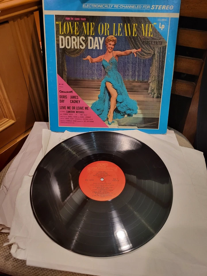 Doris Day Love Me or Leave Me LP 1955 Columbia CL-710 Percy Faith VG+/EX S.Track - Image 2 of 4