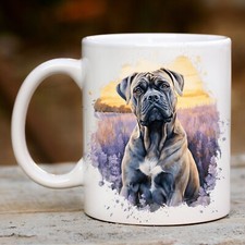 Pet Dog Mug, watercolour Cane Corso - Ideal Gift