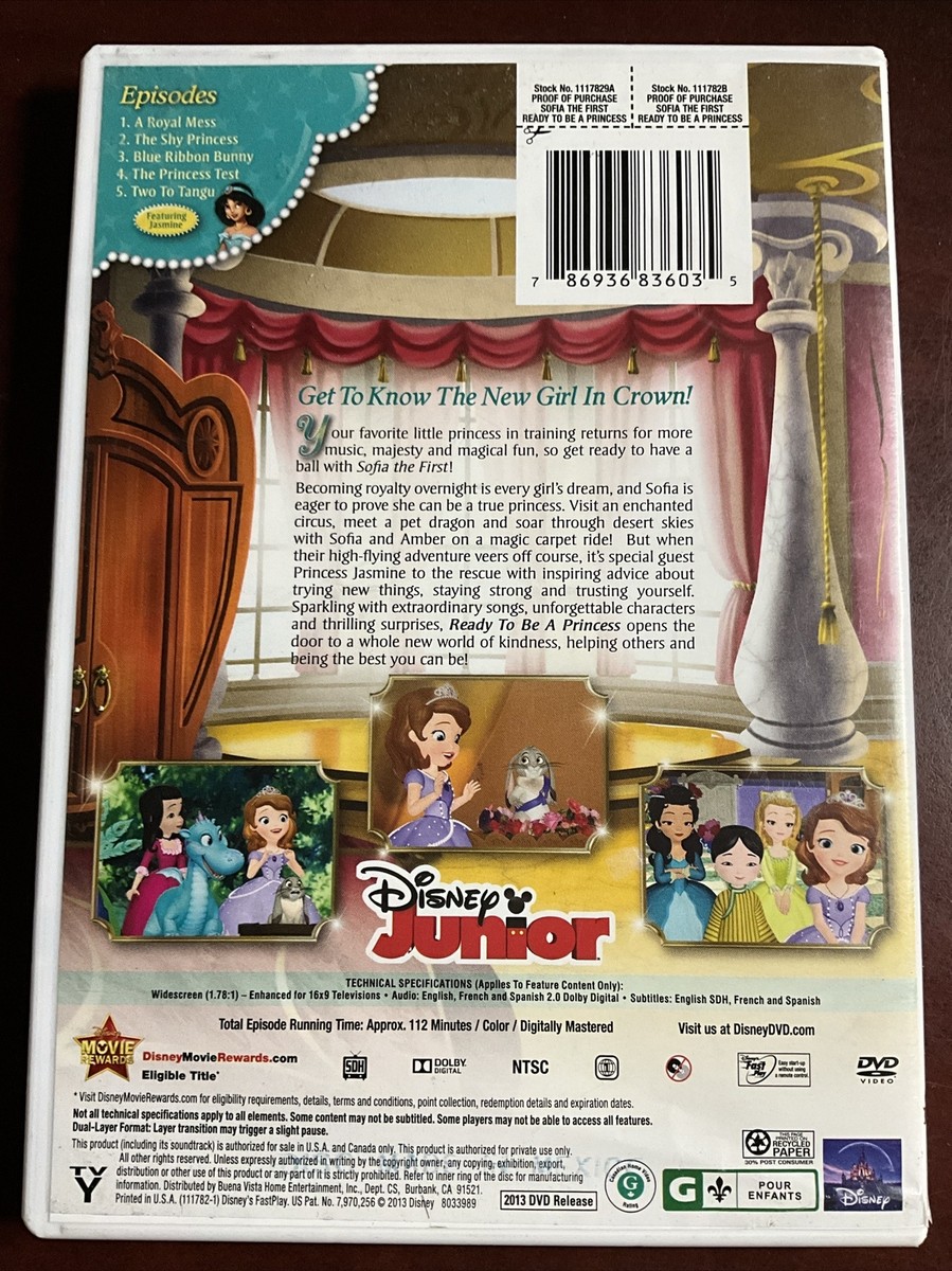 Sofia the First: Ready to Be a Princess (DVD, 2013) 786936836035| eBay