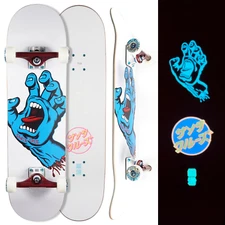 Santa Cruz Screaming Hand 8.25" Katana Edition Matte White Ultimate Pro Complete