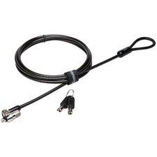 Kensington MicroSaver 2.0 Keyed Laptop Lock - Keyed Lock - Silver - Carbon Steel