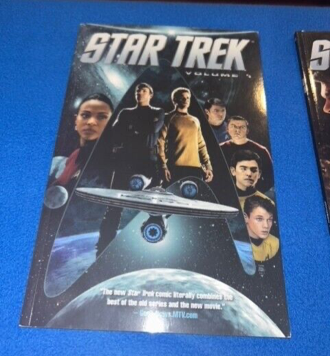 Star Trek IDW Graphic Novels Comic Books 2009 2010 2012 Spock Nero Data Kirk - Picture 4 of 24