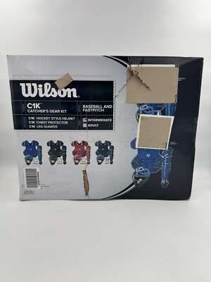 キャニスターセット Wilson C1K Adult or Intermediate Baseball Catchers Gear Set