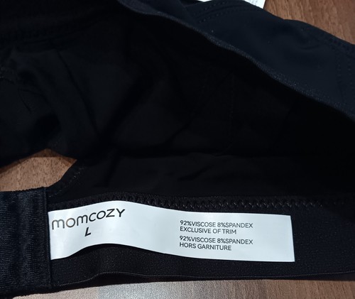 MOMCOZY Bamboo - Ultra-Soft & Cool Breeze Pumping & Nursing Bra - HF018 Large - Picture 6 of 12