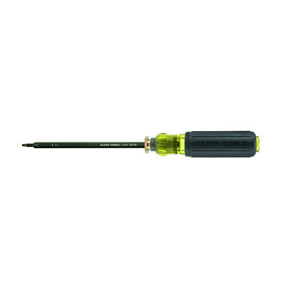 Klein Tools 32708 Adjustable Length Screwdriver with Square #1 and #2 Drivers
