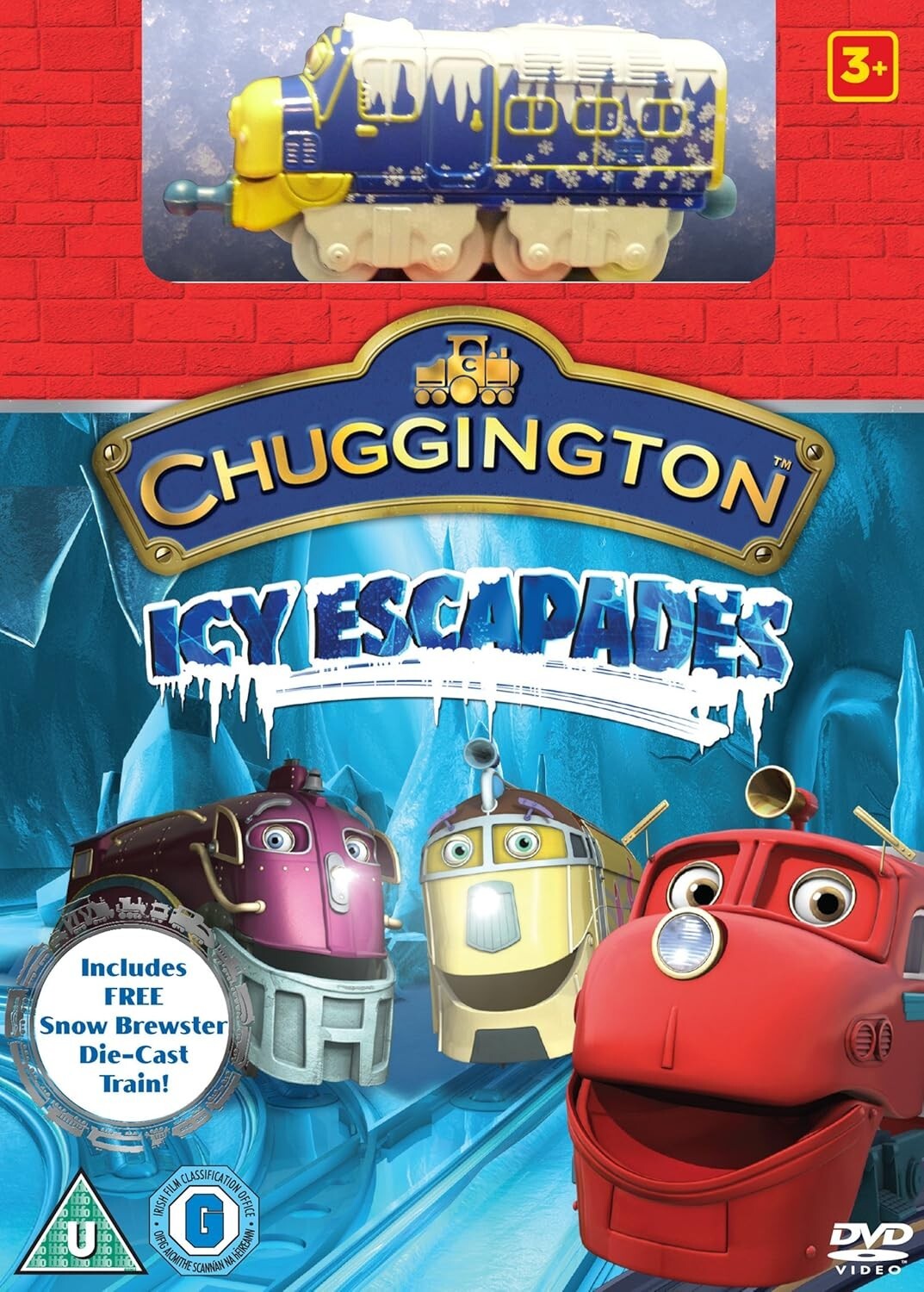 Chuggington - Icy Escapades (DVD) [With Die-Cast Toy]