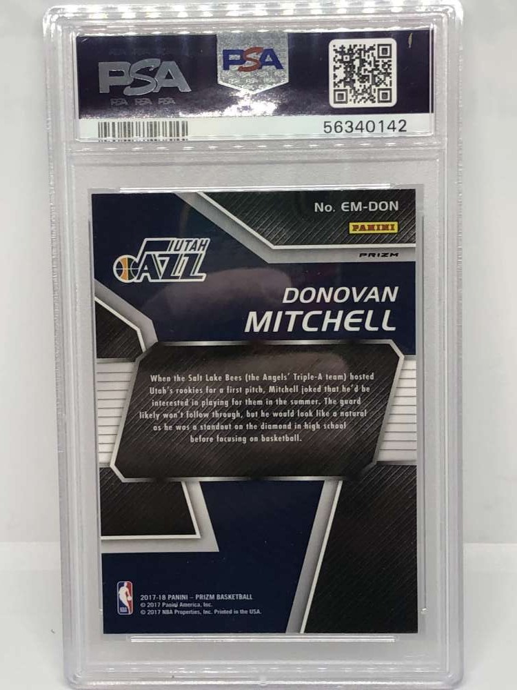 ドノバン・ミッチェル rc Panini Prizm シルバー リフレクター 2017-18 Panini Prizm - Emergent Donovan Mitchell #EM-DON