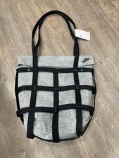 Nike Sportswear Cargo Tote Bag Grey Sustainable Materials FB3038 Basketball NBA