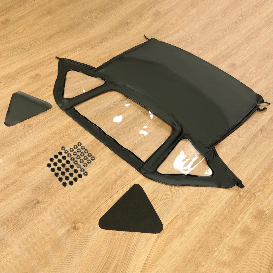 For 71-81 Triumph Spitfire Convertible Soft Top Replacement w/ Plastic Windows - Image 3 of 4