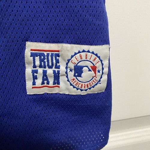 Vintage 90s Los Angeles Dodgers Mike Piazza 31 Jersey MLB True Fan Sz Large - 第 9/10 張圖片