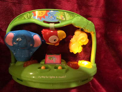 Fisher Price Rainforest Jumperoo Lights & Sounds Animal Toy Replacement Part Fisher Price Rainforest Jumperoo Lights & Sounds Animal Toy Replacement Part