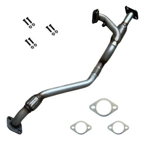 All 3 Fits 2009-2017 GMC Acadia 3.6L Catalytic Converter and Flex Y-pipe - Bild 3 von 5