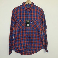 Vintage 1990 s Levi s Sutter Creek Flannel Shirt, Deadstock NWT, Size Medium