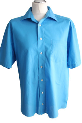 Casa Moda Klassisches Kurzarm Hemd KW 41-42 Royalblau