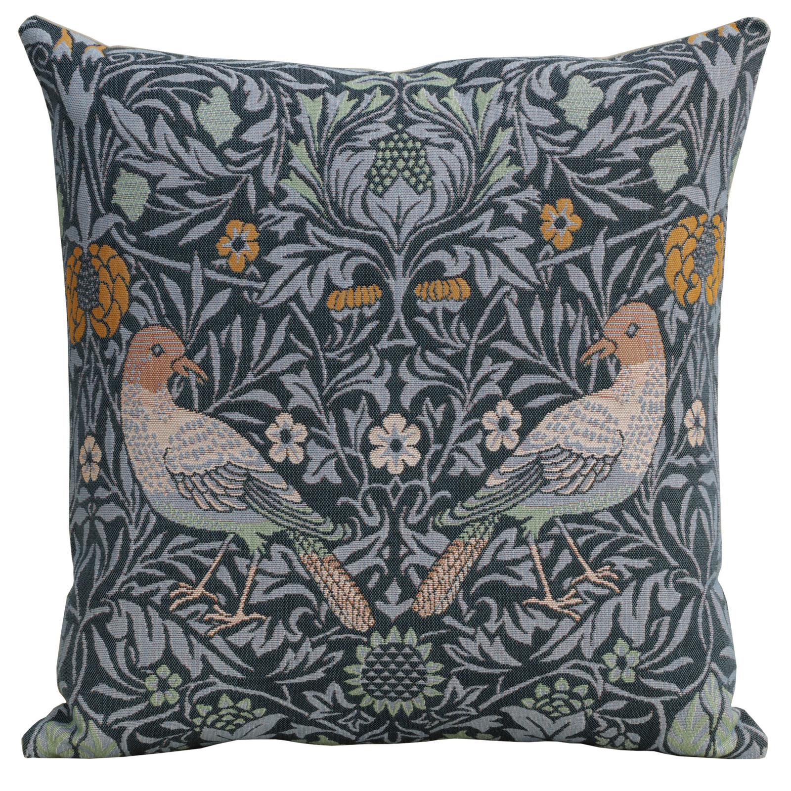 Bird Couple William Morris French Tapestry Cushion Pillow Covers New 19x19 inch