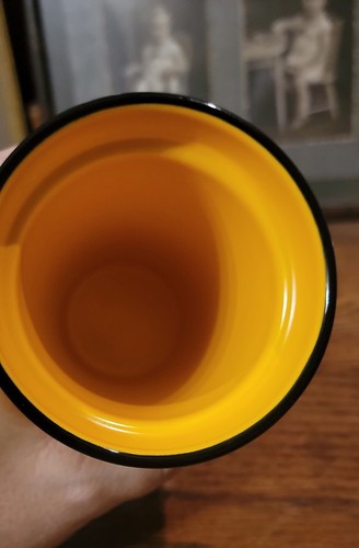 Starbucks Howdy Texas Tejas 2017 Lone Star State tapa de vaso de cerámica amarilla 12 oz - Imagen 4 de 5