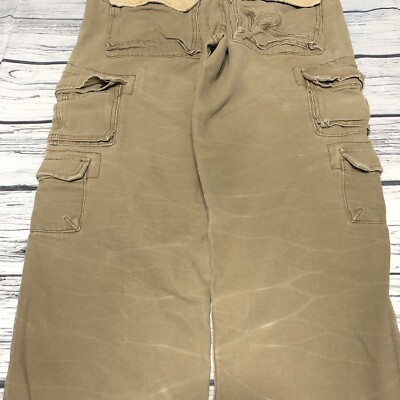 パンツ 00s gap buggy cargo pants y2k teck brown Womens High Waisted Relaxed Fit Cargo Pants Big Flap Pocket