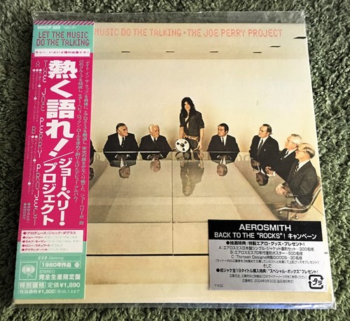Joe Perry Project - Let The Music Do The Talking * Japan Mini LP CD/SEALED
