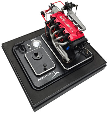 Toyan FS-L400 BGD-XP 4 Cylinder 4-stroke Nitro Engine w/ Base