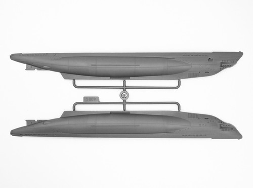 Submarino alemán Segunda Guerra Mundial escala 1/144 kit modelo plástico a escala 1/144 ICMS.009 - Imagen 4 de 12