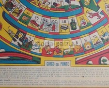 INUSUALE GIOCO DI PERCORSO_PONTI_AUTO_MONGOLFIERA_ANIMALI_SEMAFORO_SCUOLA_NAVE